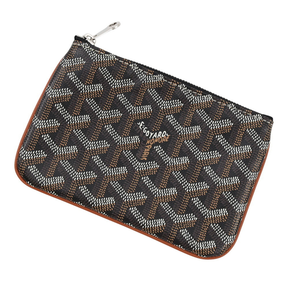 Goyard handbag pouch Sena mini leather SENAT2MINTY01CL03P GOYARD coin purse b...